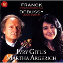 CD / ギトリス アルゲリッチ / フランク&ドビュッシー:ヴァイオリン・ソナタ (ライナーノーツ) (期間生産限定盤) / SICC-1874