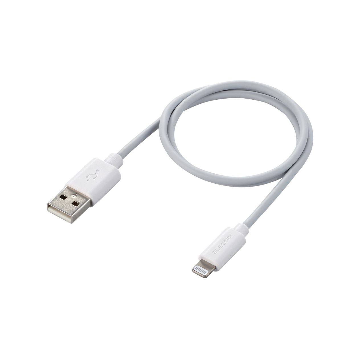 Lightningケーブル/スタンダード/0.5m/ホワイトエレコム株式会社