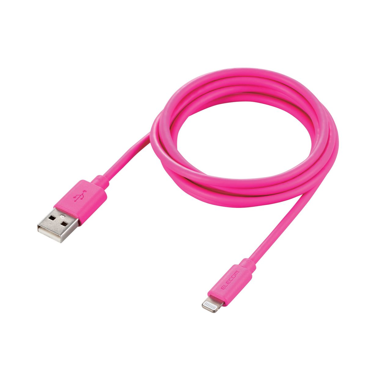 Lightningケーブル/スタンダード/1.5m/ピンクエレコム株式会社