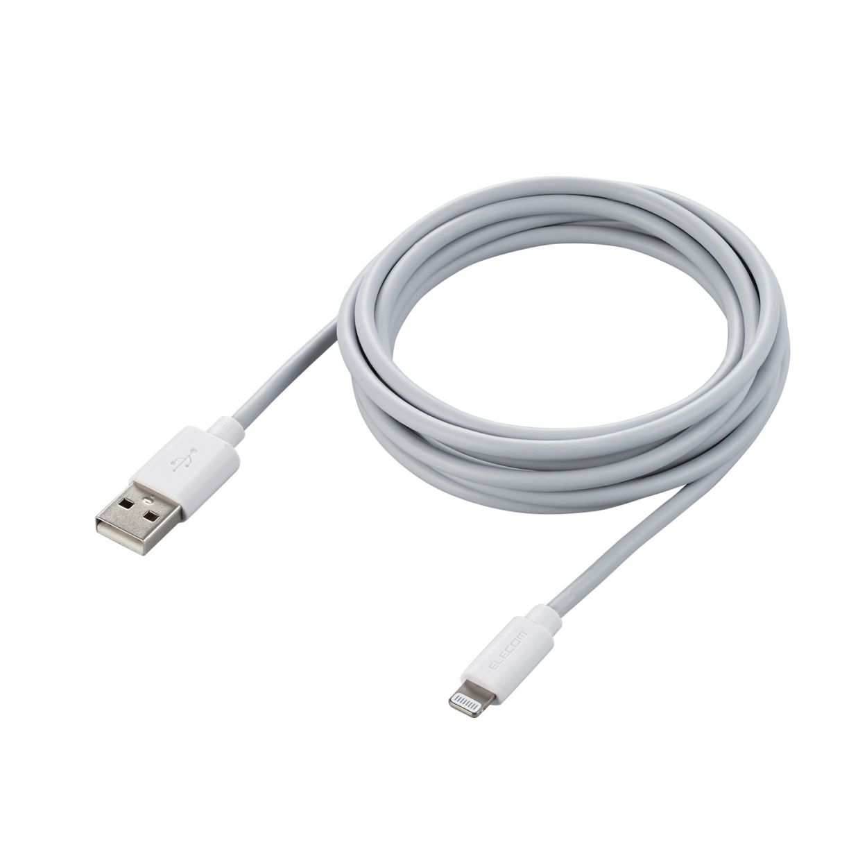 Lightningケーブル/スタンダード/2.0m/ホワイトエレコム株式会社