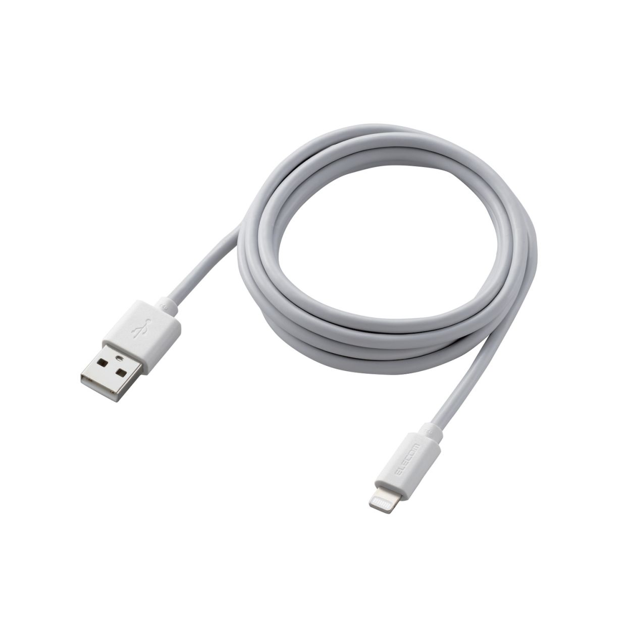 Lightningケーブル/スタンダード/1.5m/ホワイトエレコム株式会社