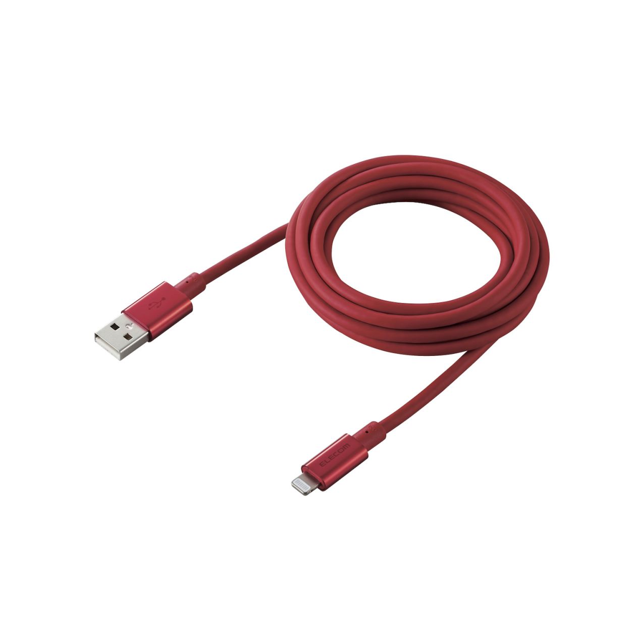 Lightningケーブル/準高耐久/アルミコネクタ/2.0m/レッドエレコム株式会社