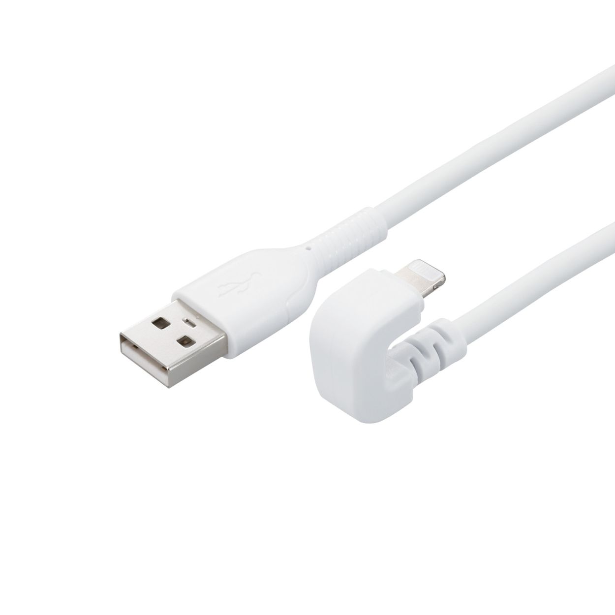USB-A to Lightningケーブル/U字/なめらか/2.0m/ホワイトエレコム株式会社