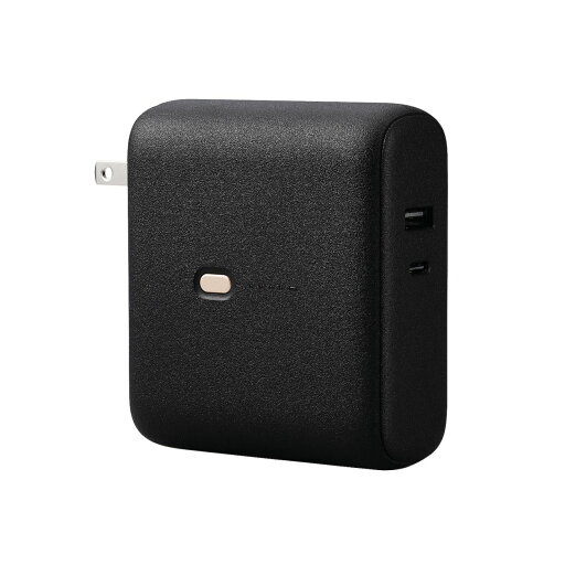 モバイルバッテリー/リチウムイオン電池/AC一体型/オマカセ充電対応/USB Power Delivery対応/20W/10000mAh/USB-C出力1ポート/USB-A出力1ポート/PSE適合/ブラックエレコム株式会社 モバイルバッテリー/リチウムイオン電池/AC一体型/オマカセ充電対応/USB Power Delivery対応/20W/10000mAh/USB-C出力1ポート/USB-A出力1ポート/PSE適合/ブラックエレコム株式会社