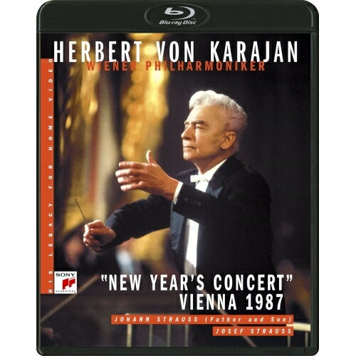 BD / ヘルベルト・フォン・カラヤン / カラヤンの遺産 ニューイヤー・コンサート1987(Blu-ray) / SIXC-26