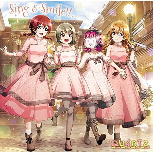 【取寄商品】CD / QU4RTZ / Sing & Smile!! / LACM-14972