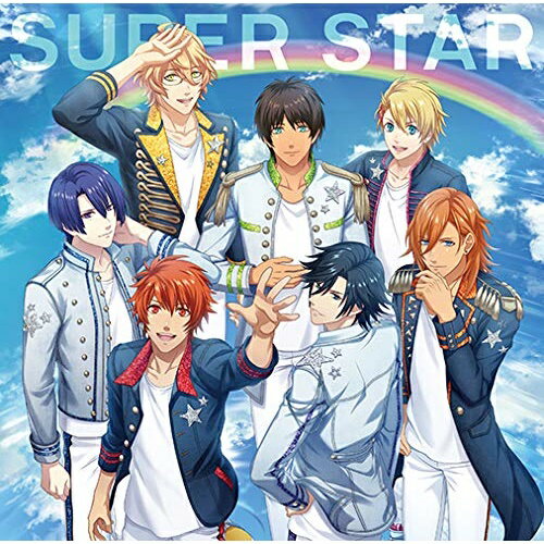 うたの☆プリンスさまっ♪SUPER STAR/THIS IS...!/Genesis HE★VENS (ST☆RISH Ver.)ゲーム・ミュージック一十木音也(CV.寺島拓篤) 聖川真斗(CV.鈴村健一) 四ノ宮那月(CV.谷山紀章) 一ノ瀬トキヤ(CV.宮野真守) 神宮寺レン(CV.諏訪部順一) 来栖翔(CV.下野紘) 愛島セシル(CV.鳥海浩、寿嶺二(CV.森久保祥太郎) 黒崎蘭丸(CV.鈴木達央) 美風藍(CV.蒼井翔太) カミュ(CV.前野智昭)、鳳瑛一(CV.緑川光) 皇綺羅(CV.小野大輔) 帝ナギ(CV.代永翼) 鳳瑛二(CV.内田雄馬) 桐生院ヴァン(CV.高橋英則) 日向大和(CV.木村良平) 天草シオン(CV.山下大輝)　発売日 : 2020年9月16日　種別 : CD　JAN : 4988003567385　商品番号 : QECB-95【商品紹介】『うた☆プリ』10周年を彩る、3グループの新曲を収録した超豪華シングル!ST☆RISHの新たな一面を見せる、クールなデジタルサウンドにのせて彼らの軌跡と未来を歌う「SUPER STAR」、疾走感溢れるメロディに情熱的でパワフルな歌詞が印象深い、QUARTET NIGHTらしさが詰まった「THIS IS…」、エンジェルに捧げる愛と決意が綴られたリリックと、HE★VENSらしいゴシックなサウンドが印象的なロックチューン「Genesis HE★VENS」を収録。【収録内容】CD:11.SUPER STAR2.THIS IS...!3.Genesis HE★VENS4.SUPER STAR(off vocal)5.THIS IS...!(off vocal)6.Genesis HE★VENS(off vocal)