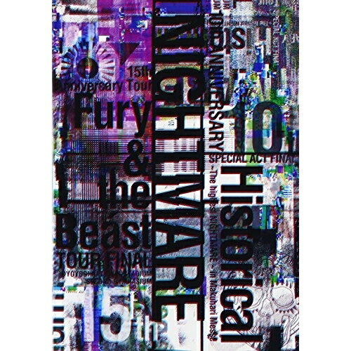 BD / NIGHTMARE / NIGHTMARE 10th ANNIVERSARY SPECIAL ACT FINAL Historical～The highest NIGHTMARE～ in Makuhari Messe &(Blu-ray) / YIXQ-10378