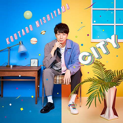 【取寄商品】CD / 西山宏太朗 / CITY (CD+Blu-ray) (紙ジャケット) (初回生産限定盤) / LACA-35835