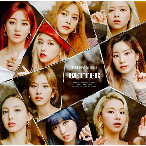 BETTER (通常盤)TWICEトゥワイス とぅわいす　発売日 : 2020年11月18日　種別 : CD　JAN : 4943674322114　商品番号 : WPCL-13246【商品紹介】TWICEJAPAN 7th SINGLE!...