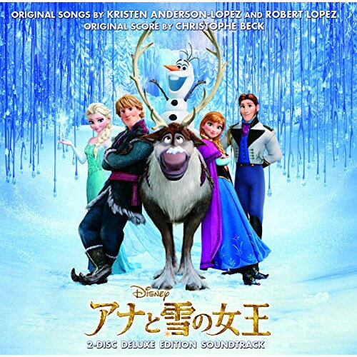 アナと雪の女王 オリジナル・サウンドトラック -デラックス・エディション- (解説歌詞対訳付)オリジナル・サウンドトラッククリステン・ベル、アガサ・リー・モン&ケイティー・ロペス、クリステン・ベル&イディナ・メンゼル、クリステン・ベル&サンティノ・フォンタナ、イディナ・メンゼル、小西のりゆき、Kuma、岡田誠、村上勧次朗、加藤凱也、鹿志村篤臣、朝隈濯朗、根本泰彦、神田沙也加、稲葉菜月、諸星すみれ、神田沙也加、松たか子　発売日 : 2019年7月29日　種別 : CD　JAN : 4988031346563　商品番号 : UWCD-8261【収録内容】CD:11.氷の心2.雪だるまつくろう3.生まれてはじめて4.とびら開けて5.レット・イット・ゴー6.トナカイのほうがずっといい7.あこがれの夏8.生まれてはじめて(リプライズ)9.愛さえあれば10.レット・イット・ゴー(エンドソング)11.ヴェリィ(フィーチャリング・カントゥス)(スコア曲)12.エルサとアナ(スコア曲)13.トロールたち(スコア曲)14.戴冠式の日(スコア曲)15.アレンデール王国(スコア曲)16.雪の国のワルツ(スコア曲)17.秘められた力(スコア曲)18.アナの追跡(スコア曲)19.前に、上に(スコア曲)20.オオカミだ!(スコア曲)21.ノースマウンテン(スコア曲)22.ほんとに仲良しだったよね(スコア曲)23.マシュマロウ・アタック!(スコア曲)24.落ち着くのよ(スコア曲)25.真実の愛だけだ(スコア曲)26.囲われた山頂(スコア曲)27.アレンデールに戻る(スコア曲)28.本当の狙い(スコア曲)29.溶けたってかまわないさ(スコア曲)30.氷原(スコア曲)31.大氷解(ヴェリィ リプライズ)(スコア曲)32.エピローグ(スコア曲)33.レット・イット・ゴー〜ありのままで〜(エンドソング)(日本語歌)(ボーナス・トラック)CD:21.氷の心(日本語歌)2.雪だるまつくろう(日本語歌)3.生まれてはじめて(日本語歌)4.とびら開けて(日本語歌)5.レット・イット・ゴー〜ありのままで〜(日本語歌)6.トナカイのほうがずっといい(日本語歌)7.あこがれの夏(日本語歌)8.生まれてはじめて(リプライズ)(日本語歌)9.愛さえあれば(日本語歌)10.レット・イット・ゴー〜ありのままで〜(日本語歌)(スペシャル・トラック)11.レット・イット・ゴー(マルチ・ランゲージ・メドレー)(スペシャル・トラック)12.雪だるまつくろう(カラオケ・バージョン)(スペシャル・トラック)13.生まれてはじめて(カラオケ・バージョン)(スペシャル・トラック)14.レット・イット・ゴー(カラオケ・バージョン)(スペシャル・トラック)15.生まれてはじめて(リプライズ)(カラオケ・バージョン)(スペシャル・トラック)