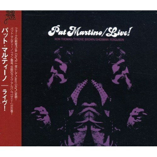 CD / パット・マルティーノ / ライブ! / PCCY-30007