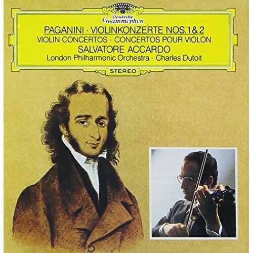 CD / サルヴァトーレ・アッカルド / パガニーニ:ヴァイオリン協奏曲第1番・第2番(ラ・カンパネラ) / UCCG-6071