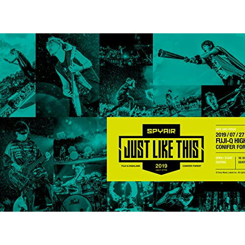BD / SPYAIR / JUST LIKE THIS 2019(Blu-ray) (完全生産限定盤) / AIXL-131