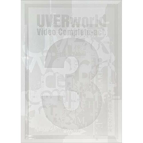 BD / UVERworld / UVERworld Video Complete-act.3-(Blu-ray) (本編ディスク2枚+特典ディスク1枚) (初回生産限定盤) / SRXL-290