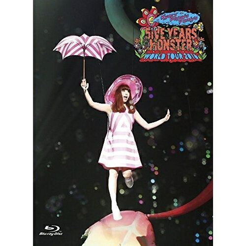 BD / きゃりーぱみゅぱみゅ / KPP 5iVE YEARS MONSTER WORLD TOUR 2016 in Nippon Budokan(Blu-ray) (初回限定版) / WPZL-90134