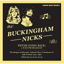 【取寄商品】CD / バッキンガム・ニックス / ネバー・ゴーイング・バック(WJLN FM) (解説付) / VSCD-4154(2)