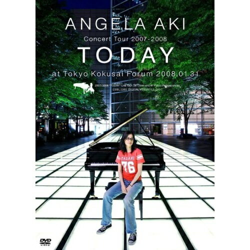 アンジェラ・アキ Concert Tour 2007-2008 ”TODAY”アンジェラ・アキあんじぇらあき　発売日 : 2008年10月01日　種別 : DVD　JAN : 4988010020699　商品番号 : ESBL-2260【収録内容】DVD:11.Again2.MUSIC3.TODAY4.Rain5.Every Breath You Take6.モラルの葬式7.Kiss Me Good-Bye8.乙女心9.This Love10.愛のうた11.One Melody12.孤独のカケラ13.サクラ色14.On & On15.たしかに16.HOME