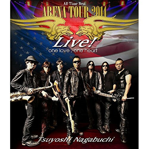 TSUYOSHI NAGABUCHI ”ARENA TOUR 2014 ALL TIME BEST” Live! one love, one heart(Blu-ray)長渕剛ナガブチツヨシ ながぶちつよし　発売日 : 2014年12月20日　種別 : BD　JAN : 4988005865649　商品番号 : UPXH-20033【収録内容】BD:11.Opening2.泣いてチンピラ3.勇次4.明日をくだせえ5.カラス6.シェリー7.西新宿の親父の唄8.逆流9.HOLD YOUR LAST CHANCE10.夏祭り11.俺らの家まで12.パークハウス701 in 198513.順子14.青春15.Success16.情熱17.明日へ向かって18.しゃぼん玉19.RUN20.俺の太陽21.桜島 SAKURAJIMA22.Myself 〜 Ending