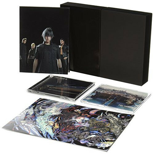 FINAL FANTASY XV Original Soundtrack (2Blu-ray-Audio+CD) (ライナーノーツ) (初回生産限定特装盤)ゲーム・ミュージックYoko Shimomura、Andrea Hopkins、Mion、Tomoko Kanda　発売日 : 2016年12月21日　種別 : ディジタルディ　JAN : 4988601465212　商品番号 : SQEX-20027【商品紹介】世界累計1億1500万本を超える大人気RPG『ファイナルファンタジー』シリーズ。その最新作『ファイナルファンタジーXV』のオリジナル・サウンドトラックが発売決定!本作では『キングダム ハーツ』シリーズや『聖剣伝説』シリーズなどを手掛ける作曲家・下村陽子をメインコンポーザーに起用!ファンの心を掴んで離さない渾身の楽曲をお届け!【収録内容】ディジタルディスク ソノタ:11.Somnus(Instrumental Version)2.Departure3.Broken Down4.ハンマーヘッド -Hammerhead5.Wanderlust6.Encroaching Fear7.Stand Your Ground8.Relax and Reflect9.Day's End Fanfare10.Horizon11.安息の地 -Safe Haven12.Lurking Danger13.Hunt or Be Hunted14.CIDNEY -CINDY15.Urban Chrome16.A Quick Pit Stop17.行方知れぬ想い -Love Lost18.ガーディナ -Galdin Quay19.ARDYN20.The Aggressors21.NOX AETERNA22.The Hunters23.What Lies Within24.Daemons25.Bros on the Road26.Fantastica!27.The Niflheim Empire28.Veiled in Black29.Valse di Fantastica30.Crystalline Chill31.What a Hoot32.ブルース de チョコボ -Blues de Chocobo33.Reel Rumble34.The Fight Is On!35.レスタルム -Lestallum36.Welcome to the Leville37.Unsettling Aura38.Don't Panic!39.APOCALYPSIS NOCTIS40.Cosmogony41.Melancholia42.A Premonition43.NOX DIVINA44.Labyrinthine45.Flying R46.Imperial Infiltration47.Veiled in Black(Arrangement)48.Invidia49.Sorrow Without Solace50.Sunset Waltz51.Disquiet52.OMNIS LACRIMA53.ロデオ de チョコボ -Rodeo de Chocobo54.Listen Up55.Creeping Shadows56.Impending Peril57.Up for the Challenge58.カエム -Cape Caem59.カエム 〜隠れ家〜 -Cape Caem-Our New Home60.カエム 〜港〜 -Cape Caem-Hidden Harbor61.Bros on the Road II62.NOCTIS63.Over the Waves64.オルティシエ 〜港〜 -Altissia65.オルティシエ 〜ゴンドラ〜 -Altissia-Gondola Ride66.Welcome to the Royal Suite67.綺羅星円舞曲 -Starlit Waltz68.Prayer de LUNA他