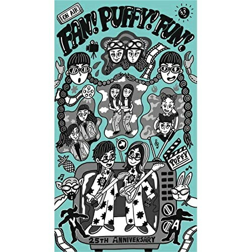 BD / PUFFY / FAN!PUFFY!FUN! 〜PUFFY 25th ANNIVERSARY〜(Blu-ray) (5Blu-ray+CD) (完全生産限定盤) /..