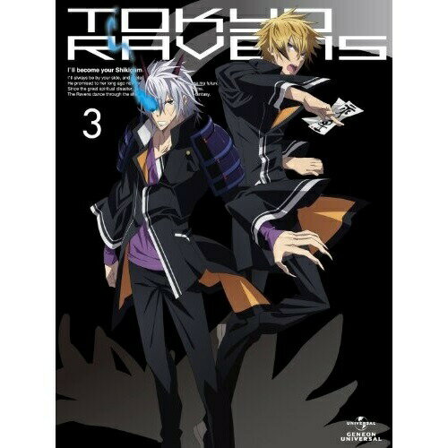 BD / TVアニメ / 東京レイヴンズ 第3巻(Blu-ray) (Blu-ray+CD) (初回限定版) / GNXA-1643