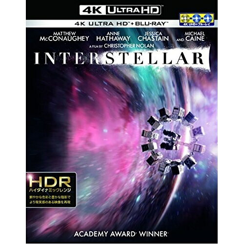 【取寄商品】UHBD / 洋画 / インターステラー(Ultra HD Blu-ray) (本編4K Ultra HD Blu-ray 本編Blu-ray 特典Blu-ray) / 1000701472