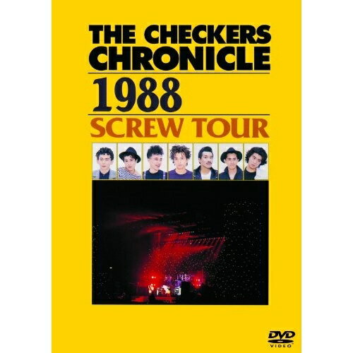 DVD / THE CHECKERS / THE CHECKERS CHRONICLE 1988 SCREW TOUR (廉価版) / PCBP-52800 1