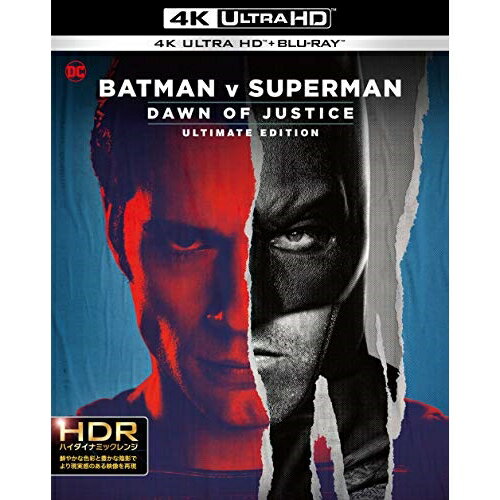 BD / ベン アフレック / バットマン vs スーパーマン ジャスティスの誕生 アルティメット エディション アップグレード版 (4K Ultra HD Blu-ray Blu-ray) / 1000802746