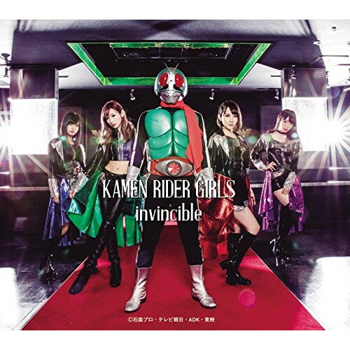 CD / KAMEN RIDER GIRLS / invincible (CD+Blu-ray) (初回生産限定盤/TYPE-A) / AVCD-93730