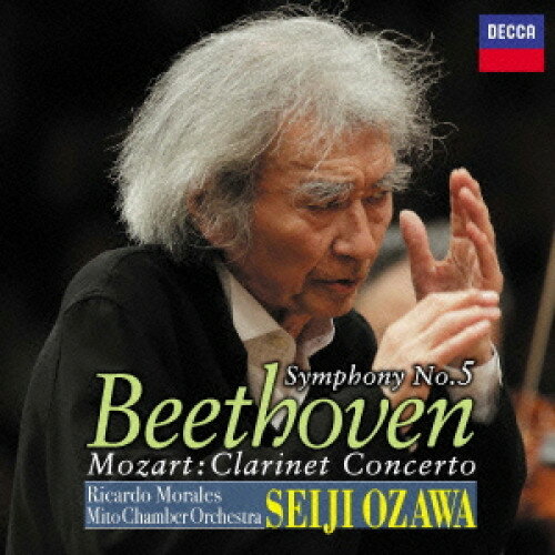 CD / 小澤征爾 / ベートーヴェン:交響曲第5番(運命) モーツァルト:クラリネット協奏曲 (Blu-specCD2) (ライナーノーツ) / UCCD-1433