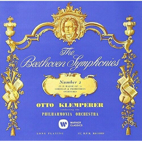 CD / オットー・クレンペラー / ベートーヴェン:交響曲 第2番 「コリオラン」序曲 「プロメテウスの創造物」序曲 (解説付) / WPCS-23240