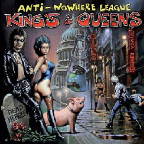 y񏤕izCD / ANTI-NOWHERE LEAGUE / KINGS & QUEENS / CLOJ-4185