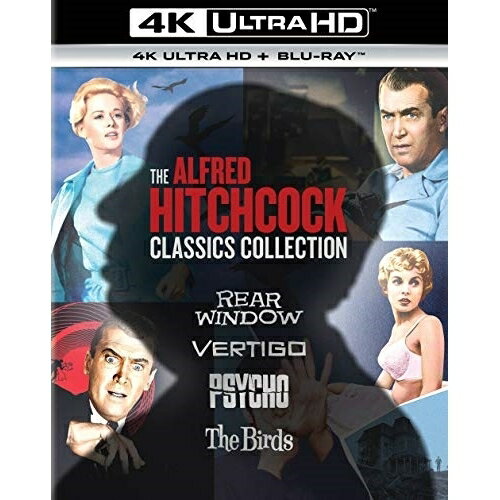 BD / アルフレッド・ヒッチコック / アルフレッド・ヒッチコック クラシックス・コレクション (4K Ultra HD Blu-ray4枚+Blu-ray4枚) / GNXF-2614