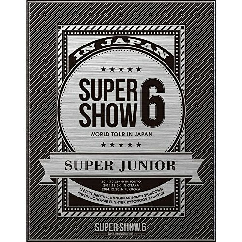 BD / SUPER JUNIOR / SUPER JUNIOR WORLD TOUR SUPER SHOW6 IN JAPAN(Blu-ray) (本編ディスク+特典ディスク) (初回生産限定版) / AVXK-79254