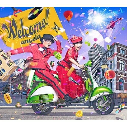Welcome! (CD+Blu-ray) (初回限定盤)angelaアンジェラ あんじぇら　発売日 : 2023年10月25日　種別 : CD　JAN : 4988003623159　商品番号 : KICS-94122【商品紹介】angelaが送る最新アルバム表題曲は、2023年10月より放映のTVアニメ『でこぼこ魔女の親子事情』のエンディングテーマ!容姿が逆転した親子のでこぼこドタバタコメディを彩る、ハートフルで楽しい一曲をお届け。【収録内容】CD:11.Welcome!2.AYAKASHI3.OK!岡山4.今でも...5.RECONNECTION6.アロハTraveling7.あなたがくれたヒカリ8.アンダンテに恋をして!9.Alone10.ひとひらの未来11.Start again12.Shangri-La 〜THE BEYOND〜BD:21.angela 20th Anniversary☆岡山凱旋2days LIVEメイキング映像(2023.5.20-21開催)2.「今でも...」特別映像