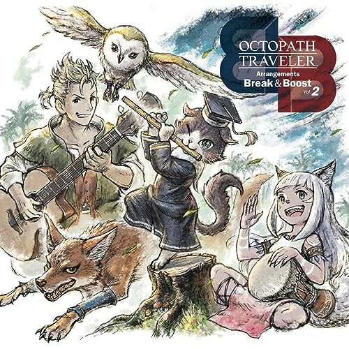 CD / 西木康智 / OCTOPATH TRAVELER Arrangements -Break Boost- Vol.2 / SQEX-11067