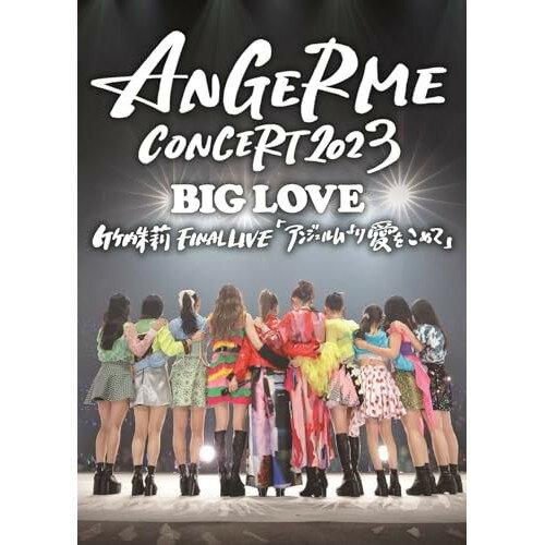 DVD / / ANGERME CONCERT 2023 BIG LOVE 竹内朱莉 FIN