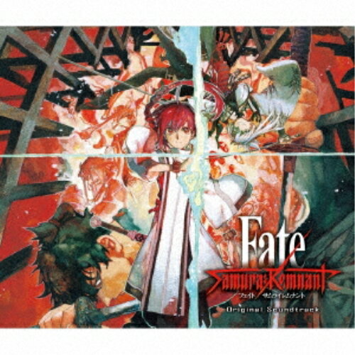 Fate/Samurai Remnant Original Soundtrackゲーム・ミュージックスパイラル・ラダー、六花　発売日 : 2024年3月27日　種別 : CD　JAN : 4988615169076　商品番号 : KECH-2007【商品紹介】『Fate/Samurai Remnant』のオリジナルサウンドトラックが発売決定!ゲーム内本編で使用されたBGMや主題歌「残夜幻想(feat.六花)」のフルバージョン他をディスク4枚組に収録。【収録内容】CD:11.盈月の夜へ2.月を辿りて3.黒閃4.残夜幻想(feat.六花)5.追憶の唄6.日日是好日7.日常の鞘・戦陣8.危機襲来9.水臨10.威風凜然11.青天の霹靂12.血風 〜Samurai Remnant ver.〜13.止言14.月盈つるまで15.泰平の町16.花、行き交いて17.花、行き交いて・戦陣18.立ち塞がる巨壁19.天下を斬る 〜流離武芸帖〜20.将軍のお膝元21.将軍のお膝元・戦陣CD:21.日常の鞘2.闇夜の烏3.盤上戦技4.見捨てられたモノ5.若旦那繁盛記6.弾む心7.あなたのお側に8.さやけき調べ9.二天、閃く10.斯くて、旗は失われ11.百刃繚乱12.記録:慶安四年 盈月争奪13.雅俗折々14.お江戸評定15.浮き世に暮らす16.畝と畔の小径17.朱槍は奔る18.灼光の射手19.凶拳20.外つ国の風21.蛟竜毒蛇22.激濤23.こぼれ落ちてCD:31.二天を継ぐ者2.霊地騒乱3.見捨てられたモノ・戦陣4.シノビバタラキ5.兵の心6.東雲を背負い7.魔女と愉快な愛豚たち8.笑う門に9.風雲急を告げる10.深奥にて11.相照らす剣12.繋心13.覗くは霽月14.苦闘なるとも15.烈焔纏いて16.永訣17.蓮の咲くところ18.蓮の咲くところ・戦陣19.竜虎相搏20.赦雨21.地の底の魔人22.残影揺らめいて他