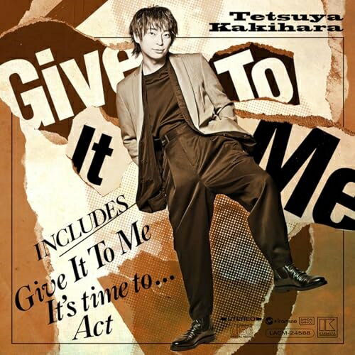 【 お取り寄せにお時間をいただく商品となります 】　・入荷まで長期お時間をいただく場合がございます。　・メーカーの在庫状況によってはお取り寄せが出来ない場合がございます。　・発送の都合上すべて揃い次第となりますので単品でのご注文をオススメいたします。　・手配前に「ご継続」か「キャンセル」のご確認を行わせていただく場合がございます。　当店からのメールを必ず受信できるようにご設定をお願いいたします。 Give It To Me (通常盤)柿原徹也カキハラテツヤ かきはらてつや　発売日 : 2024年5月29日　種別 : CD　JAN : 4540774245888　商品番号 : LACM-24588【商品紹介】前作「DIAMOND BEAT」から約6年ぶりとなる、柿原徹也の7thシングル!【収録内容】CD:11.Give It To Me2.It's time to...3.アクト