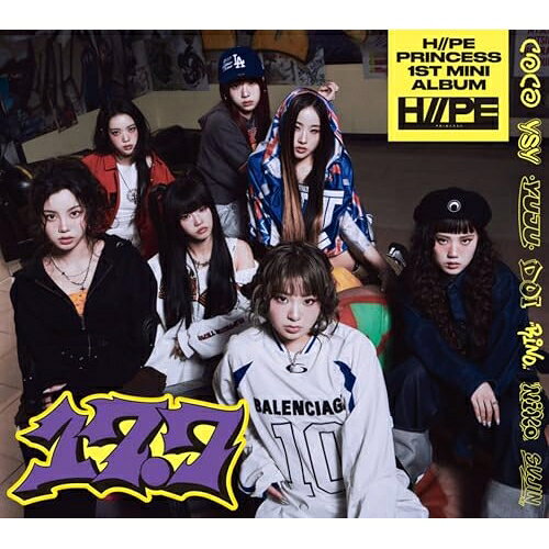 Artist Name: Ta Line - ▼CD / H//PE Princess / 17.7 (CD+DVD) (初回限定盤B) / WPZL-32284[5/27]発売