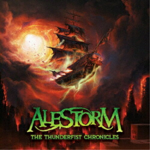 ザ・サンダーフィスト・クロニクルズ (解説歌詞対訳付)エイルストームえいるすとーむ　発売日 : 2025年6月18日　種別 : CD　JAN : 4527516024208　商品番号 : MICP-11953【商品紹介】自称、トゥルー・スコティッシュ・パイレーツ・メタルと名乗っているエイルストームが8枚目のニューアルバムをリリース。2004年にスコットランドのパースで結成され、フォーク・メタルの要素を取り入れたパイレーツ・メタルを披露する彼らは唯一無二の存在だ。海賊、酒、冒険、戦争などをテーマにしていて、ユニークなスタイルとユーモア溢れる歌詞はファンに絶大な支持を得ている。アルバムにはトランペット、トロンボーン、アコーディオン、シンセサイザー、フィドル、ティン・ウィスル、ヴァイオリン、ヴィブラスラップ、ブラス、キーター、そして歌いながらのコーラスが多用され、パイレーツ・シャンティの雰囲気が表現されている。【収録内容】CD:11.ハイペリオン・オムニリフ2.キルド・トゥ・デス・バイ・パイラシー3.バナナ4.フローズン・ピス 25.ザ・ストーム6.マウンテンズ・オヴ・ザ・ディープ7.ゴブリンズ・アホイ!8.メガ・シュープリーム・トレジャー・オヴ・ジ・エターナル・サンダーフィスト