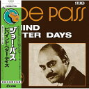 【取寄商品】LP(30cm) / ジョー・パス / ビハインド・ベター・デイズ (初回完全限定生産盤) / PLP-8052