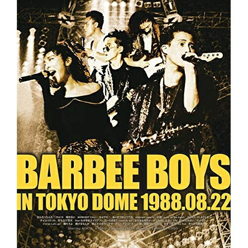 BD / �С��ӡ��ܡ����� / BARBEE BOYS IN TOKYO DOME 1988.08.22(Blu-ray) / MHXL-61