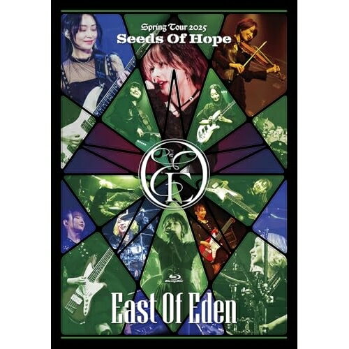 ▼BD / East Of Eden / East Of Eden Spring Tour 2025 〜 Seeds Of Hope 〜(Blu-ray) / WPXL-90346[8/20]発売