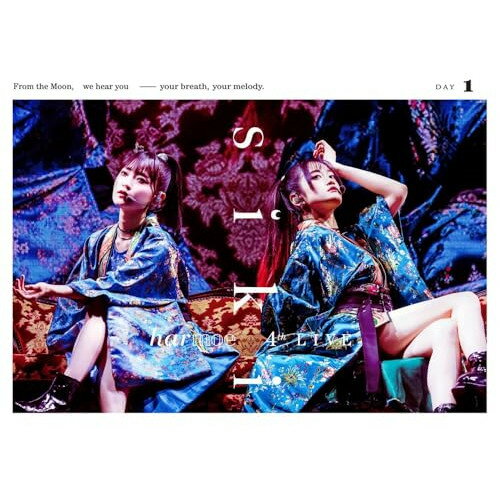 harmoe 4th LIVE「s i k i」(DAY1)(Blu-ray)アニメハルモエ はるもえ　発売日 : 2026年1月07日　種別 : BD　JAN : 4524135273598　商品番号 : PCXP-51235【収録内容】BD:11.Opening「The moon has come」2.一寸先は光3.旅しよ!don't you?4.きまぐれチクタック5.Nephelis6.Jasmine7.Interlude「枕草子」8.縁のまにまに9.アルビレオの硝燈10.唯-tada-11.DANCE TRACK「see seasons」12.Pixy Pixy13.ブルー・フェアリー14.トゥインクル・デイズ15.金色イニシエィション16.Interlude「t o k i」17.Unfair Mirror18.サンチマンタリスム19.雪のかけら20.Love is a potion21.Dorothy22.カラフル×ジョイフル(EN)23.twin's heart beat(EN)24.Honey Drop(EN)25.DAY1公演 定点映像(映像特典)(アンコール除く17曲収録)
