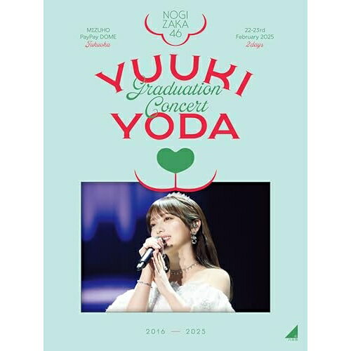 樂天商城 - DVD / 乃木坂46 / YUUKI YODA GRADUATION CONCERT (本編ディスク4枚+特典ディスク1枚) (完全生産限定盤) / SRBL-2400