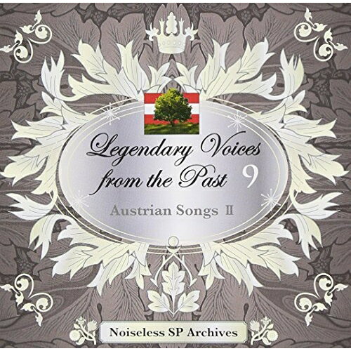 伝説の歌声 9 オーストリア歌曲集 II (解説付)クラシッククルプ、ユリア、スレザク、レオ、レーゲンパー、ハインリヒ、オネーギン、(エリーザベト・エルフリーデ・エミリオ)ジークリート、ヒュッシュ、ゲルハルト(ハインリヒ・ヴェルヘルム・フリッツ)、メルトン、ジェイムス、ヤドロフケル、ヘルマン　発売日 : 2010年10月20日　種別 : CD　JAN : 4519239016424　商品番号 : VZCC-1036【収録内容】CD:11.菩提樹 「冬の旅」より第5曲(シューベルト)(モノラル録音)2.菩提樹 「冬の旅」より第5曲(シューベルト)(モノラル録音)3.幻日 「冬の旅」より第23曲(シューベルト)(モノラル録音)4.ライアー弾き 「冬の旅」より第24曲(シューベルト)(モノラル録音)5.緑野の歌(シューベルト)(モノラル録音)6.愛の便り 「白鳥の歌」より第1曲(シューベルト)(モノラル録音)7.セレナード 「白鳥の歌」より第4曲(シューベルト)(モノラル録音)8.別れ 「白鳥の歌」より第7曲(シューベルト)(モノラル録音)9.海辺で 「白鳥の歌」より第12曲(シューベルト)(モノラル録音)10.影法師 「白鳥の歌」より第13曲(シューベルト)(モノラル録音)11.ウィーンの森の物語(J.シュトラウスII)(モノラル録音)12.ウィーンの森の物語(別録)(J.シュトラウスII)(モノラル録音)13.郷愁 「アイヒェンドルフ歌曲集」より(ヴォルフ)(モノラル録音)14.オールド・リフレイン(クライスラー)(モノラル録音)15.麗しき国(クロイヤー)(モノラル録音)16.道化師の歌 「十二夜」より(ハイセ)(モノラル録音)17.森の寂しさ(ハイセ)(モノラル録音)18.白いバラ(ショーリング)(モノラル録音)19.古のヴュルツブルグで鐘は鳴る(ランゲ-ミュラ)(モノラル録音)20.黒い薔薇(シベリウス)(モノラル録音)21.春の歌(ヘンリケス)(モノラル録音)