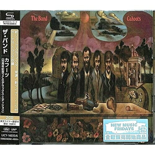 カフーツ(50周年記念2CDデラックス・エディション) (SHM-CD) (ライナーノーツ/歌詞対訳付) (通常盤)ザ・バンドバンド ばんど　発売日 : 2021年12月10日　種別 : CD　JAN : 4988031470343　商品番号 : UICY-16035【商品紹介】1971年に発売されたザ・バンドの4枚目のスタジオ・アルバム『カフーツ』の50周年記念2CDデラックス・エディション。これまでのザ・バンドの50周年記念エディションと同じく、今回の『カフーツ』もメイン・ソングライターであるロビー・ロバートソンが監修。ボブ・クリアマウンテンがオリジナル・マルチトラック・マスター・テープから新たに制作されたニュー・ステレオ・ミックスが採用されている。【収録内容】CD:11.カーニバル2.傑作をかく時3.ラスト・オブ・ザ・ブラックスミス4.ここからどこへ5.4%パントマイム6.シュート・アウト・イン・チャイナタウン7.ザ・ムーン・ストラック・ワン8.シンキン・アウト・ラウド9.スモーク・シグナル10.火山11.リヴァー・ヒム12.エンドレス・ハイウェイ(アーリー・スタジオ・テイク/2021ミックス)(ボーナス・トラック)13.傑作をかく時(オルタネイト・テイク/2021ミックス)(ボーナス・トラック)14.4%パントマイム(テイク1&2)(ボーナス・トラック)15.ドント・ドゥ・イット(アウトテイク-スタジオ・ヴァージョン/2021ミックス)(ボーナス・トラック)16.ベッシー・スミス(アウトテイク)(ボーナス・トラック)CD:21.W.S.ウォルコット・メディシン・ショー(MONO)2.ウィ・キャン・トーク(MONO)3.ラヴィング・ユー・イズ・スウィーター・ザン・エヴァー(MONO)4.オールド・ディキシー・ダウン(MONO)5.ロッキー越えて(MONO)6.アンフェイスフル・サーヴァント(MONO)7.ドント・ドゥ・イット(MONO)8.ザ・ジェネティック・メソッド(MONO)9.チェスト・フィーバー(MONO)10.ラグ・ママ・ラグ(MONO)11.スリッピン・アンド・スライディン(MONO)12.カーニバル(インストゥルメンタル)(ボーナス・トラック)13.火山(インストゥルメンタル)(ボーナス・トラック)14.シンキン・アウト・ラウド(ストリップト・ダウン・ミックス)(ボーナス・トラック)