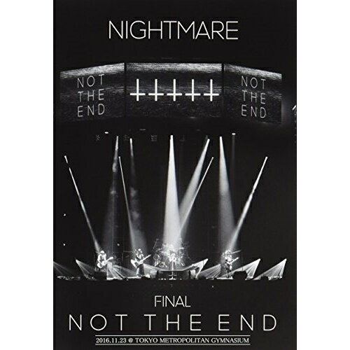 DVD / NIGHTMARE / NIGHTMARE FINALNOT THE END2016.11.23  TOKYO METROPOLITAN GYMNASIUM (2DVD+CD) () / YIBQ-10393